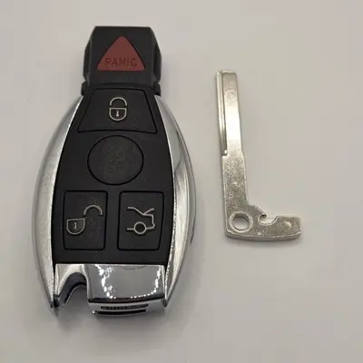 Mercedes-Benz 4-Button Key Fob Shell, 1997-2014 (No Chip) photo 2