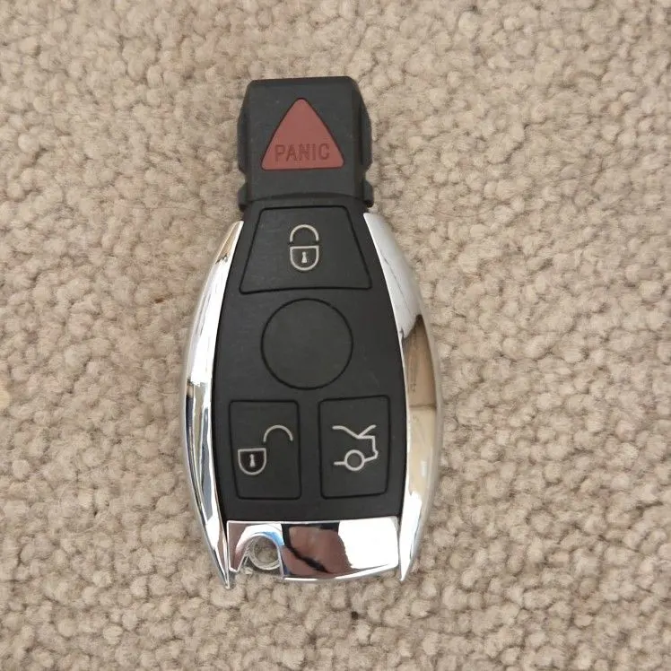 Mercedes-Benz 4-Button Key Fob Shell, 1997-2014 (No Chip)