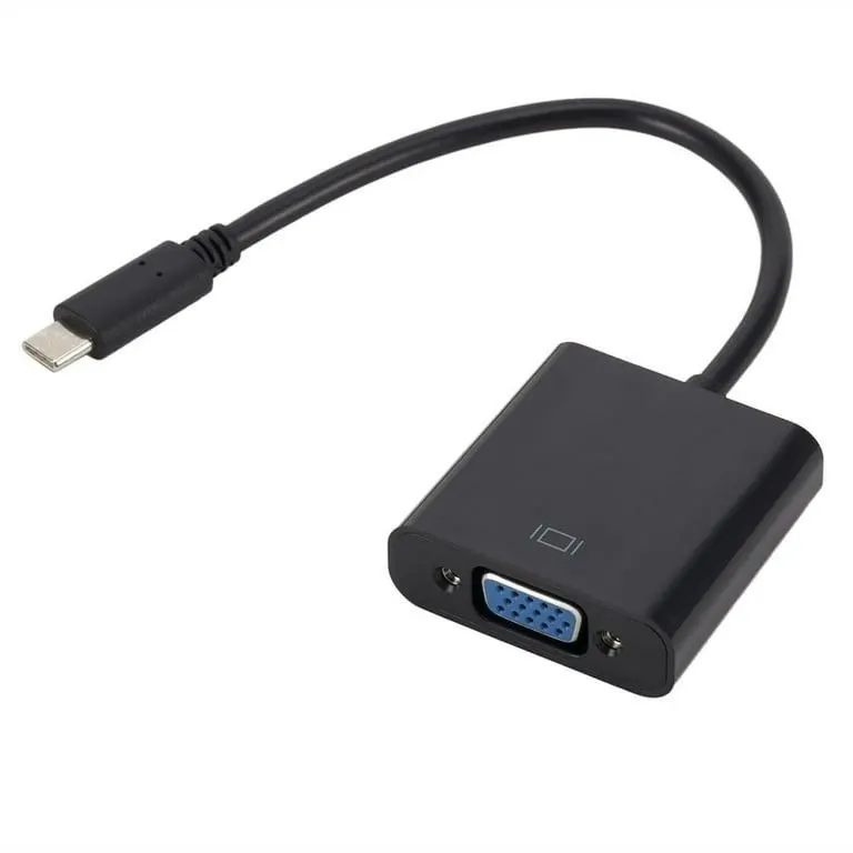 USB-C to VGA Adapter, Thunderbolt 3 Compatible