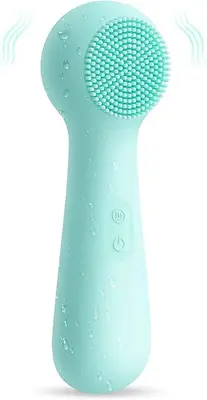 Electric Silicone Facial Cleansing Brush, Waterproof and Heated photo 2