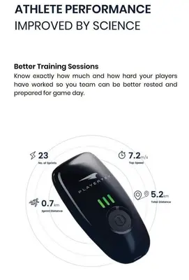 Catapult PlayerTek Soccer GPS Tracker for iPhone and Android photo 2