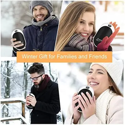 USB Rechargeable Hand Warmer with 12000mAh Power Bank photo 3