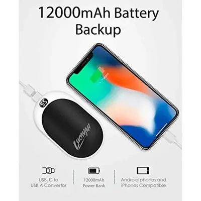 USB Rechargeable Hand Warmer with 12000mAh Power Bank photo 6