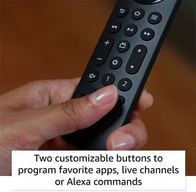 Amazon Fire TV Alexa Voice Remote Pro with Remote Finder and Backlit Buttons photo 5