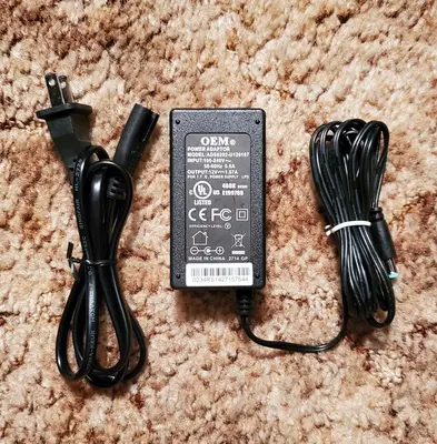 12V 1.67A Power Adapter for Cisco/AT&T U-verse Cable Box