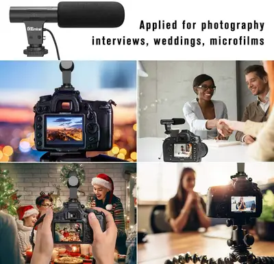 Emiral Camera Microphone with +20dB Enhancement for DSLR Interviews photo 6