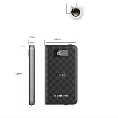 Belpink 10000mAh Quick Charge Power Bank with Qi Wireless Charger photo 4