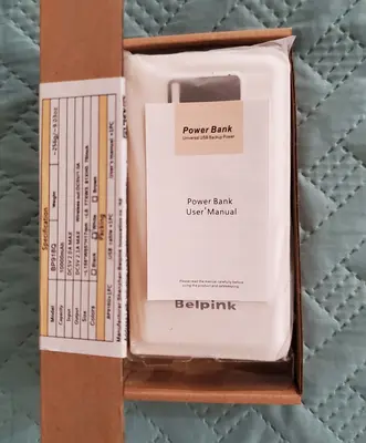 Belpink 10000mAh Quick Charge Power Bank with Qi Wireless Charger photo 3