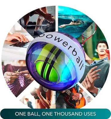 PowerBall AutoStart Spinner Gyroscopic Wrist and Forearm Exerciser with Counter photo 4