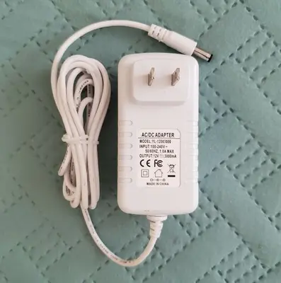 12V 3A Wall-Mounted AC Adapter