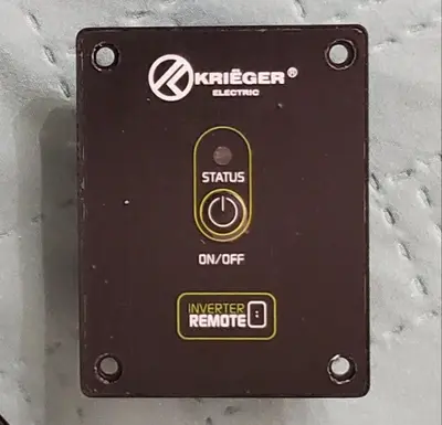 KRIEGER KMR100 12V Inverter Remote Cable Kit photo 2