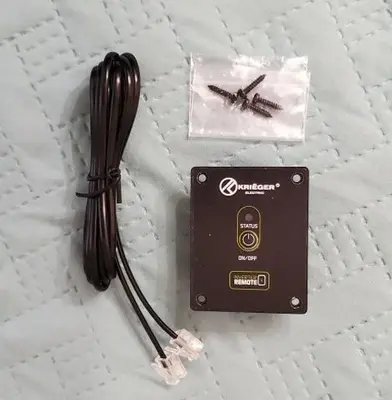 KRIEGER KMR100 12V Inverter Remote Cable Kit photo 1