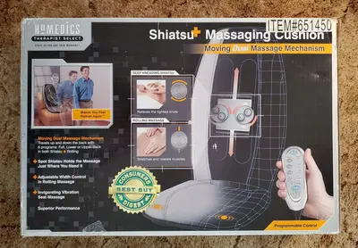 Homedics SBM-300 Shiatsu Massage Chair Pad with Heat photo 8
