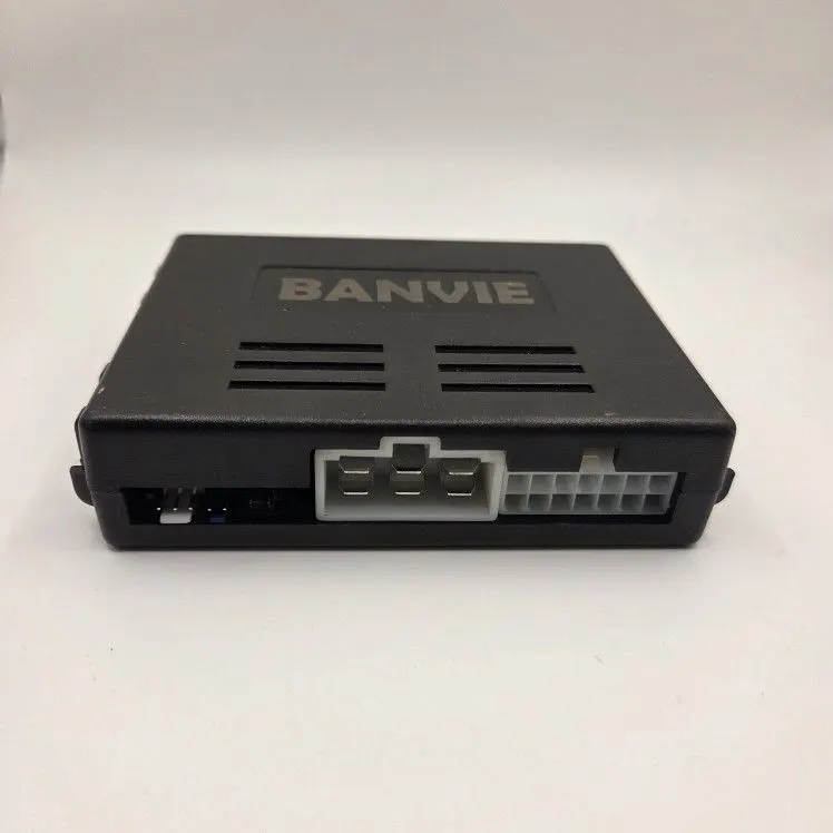 Banvie Car Engine Start System Alarm with Keyless Entry (No Keys)