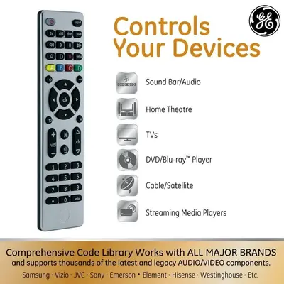 General Electric 33709 Universal Remote Control photo 2