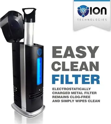 OION B-1000 Permanent-Filter Ionic Air Purifier Pro with UV photo 3