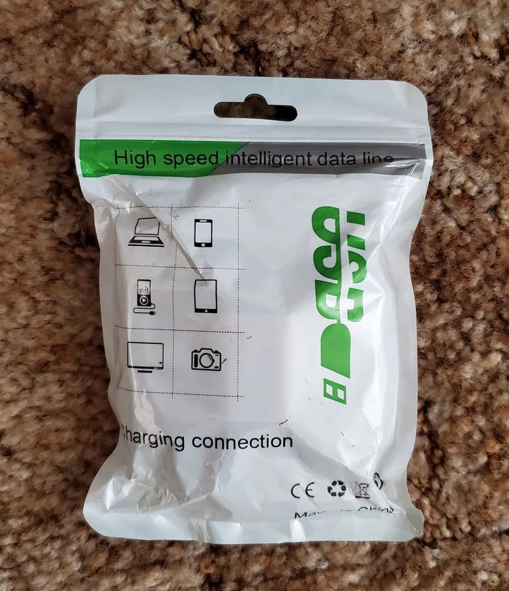 3 m iPhone Charging Cables with Power Adapter Cube