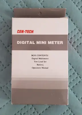 Cen-Tech P33499 Pocket Digital Multimeter with Vinyl Case photo 4