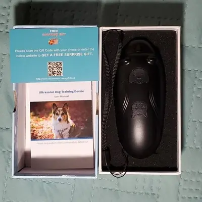 Ultrasonic Sonic Anti-Bark Dog Deterrent Training Device photo 2