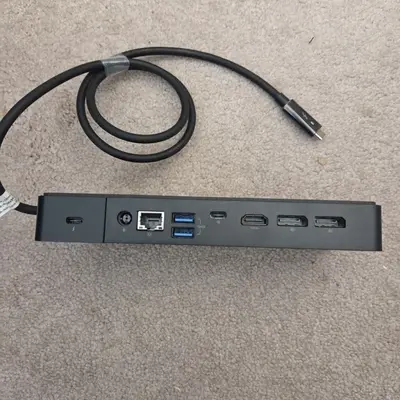 Dell WD19TBS Thunderbolt Dock, 130W Power Delivery, 180W AC photo 4