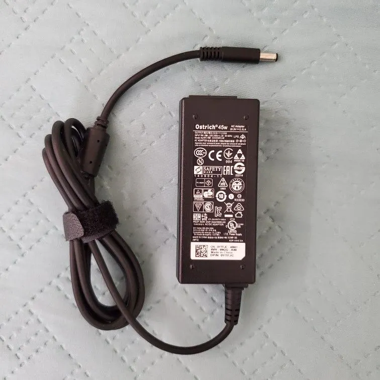 45W 19.5V 2.31A Laptop Charger for Dell Inspiron and XPS 13