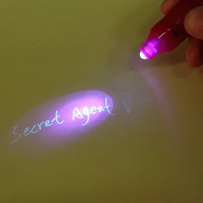 Spy Pen with Invisible Ink and Blacklight photo 5