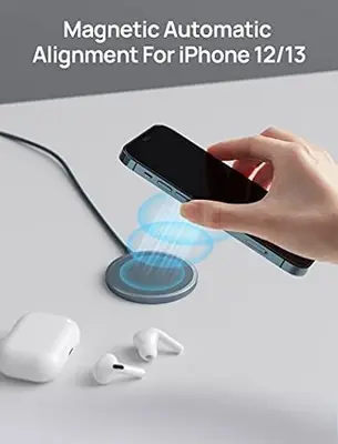 Magnetic Wireless Charger for iPhone 12 and 13 Series photo 4