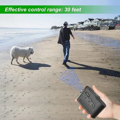 Rechargeable Ultrasonic Anti-Barking Device for Dogs, Auto and Manual Modes photo 7