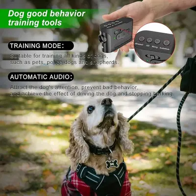 Rechargeable Ultrasonic Anti-Barking Device for Dogs, Auto and Manual Modes photo 4
