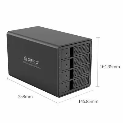 ORICO 9548RU3-BK 3.5" External Hard Drive Enclosure with RAID photo 2