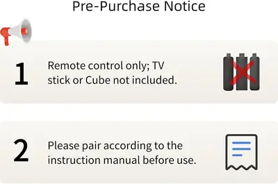 Replacement Remote for Fire TV Stick, Cube and Omni, Insignia, Toshiba photo 7