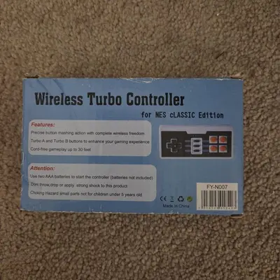 Wireless Gamepad Controller for NES Mini Classic Edition photo 4