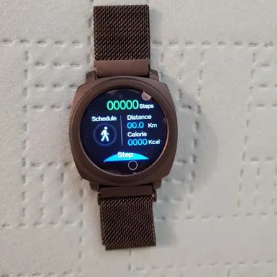 R02 Smart Watch with Milanese Magnetic Loop Band, Sport and Fitness photo 2