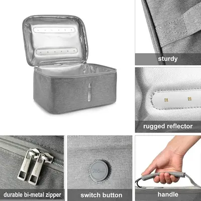 Portable Rechargeable UVC Light Storage Bag photo 7
