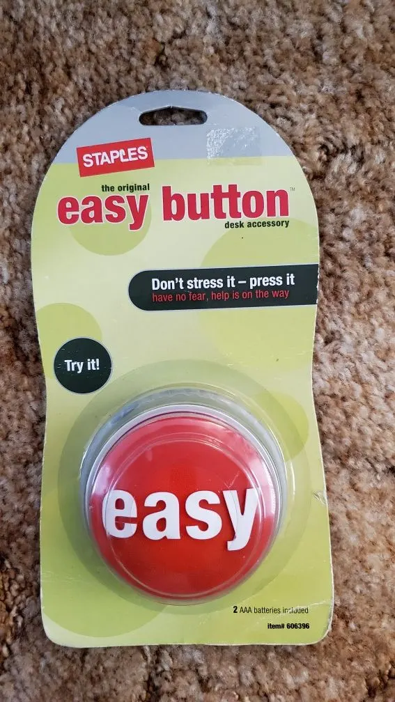Staples Easy Button