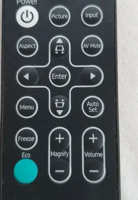 Remote for Ricoh PJ WX2240, TS100, X5460 Projectors