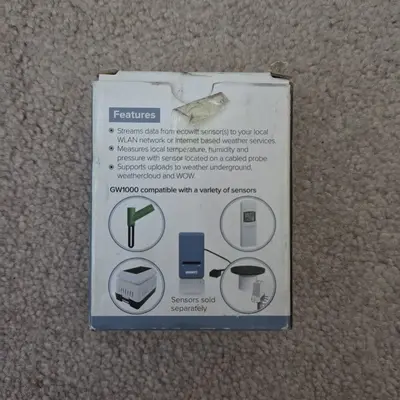 Ecowitt GW1100 WiFi Gateway with Temperature, Humidity and Pressure Sensors photo 2