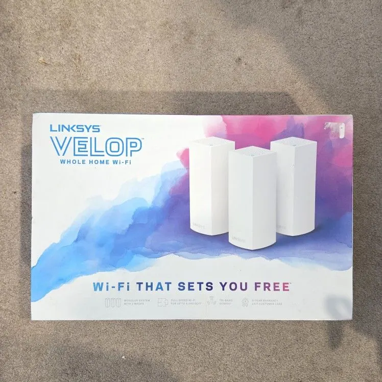 Linksys Velop AC6600 Tri-Band Mesh WiFi System, WHW0303