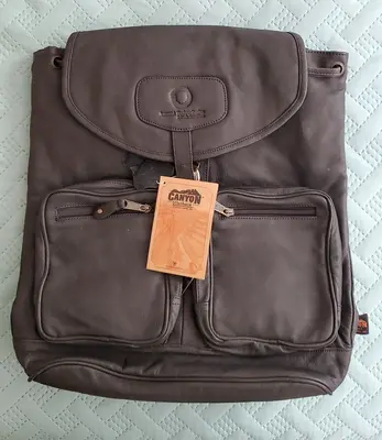 Canyon Outback Leather Backpack