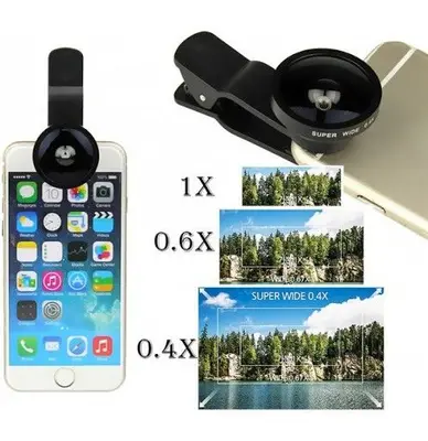 Super Wide-Angle 0.4X Phone Lens with Clip photo 4