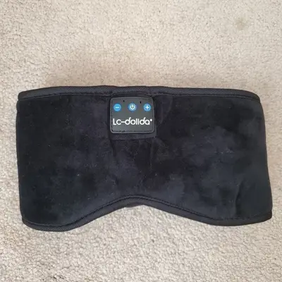 Soft Bluetooth Sleep Eye Mask Headphones photo 3