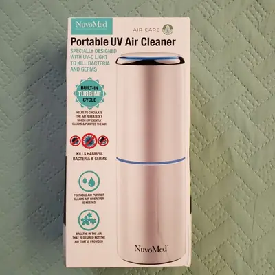 NuvoMed 378192 Portable Air Purifier with HEPA Filter