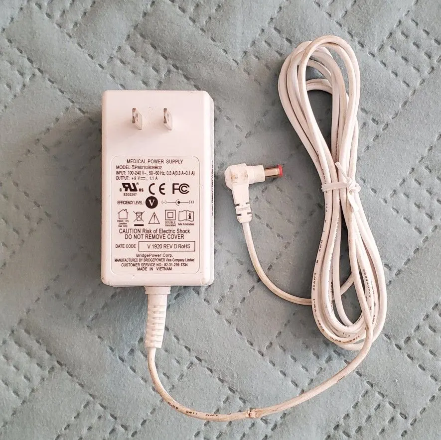 OEM Medical Power Supply BPM010S09B02, 9V 1.1A, Bridge Power