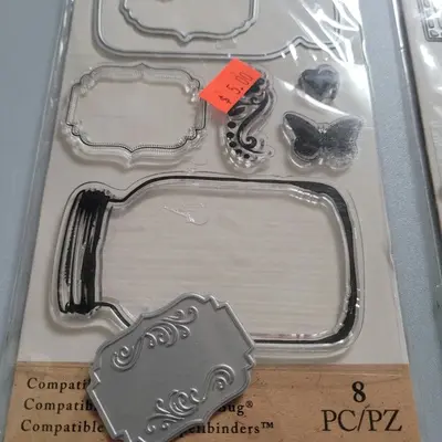 Clear Stamps and Matching Dies Set photo 2