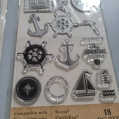 Clear Stamps and Matching Dies Set photo 3