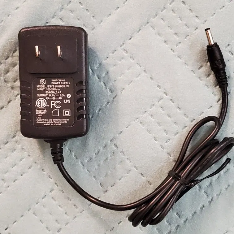 14V 1A AC/DC Power Adapter, 3.5mm Tip