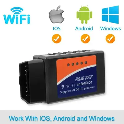 ELM327 V2.1 WiFi OBD2 Scanner, 25K80 Chip, iOS and Android photo 6