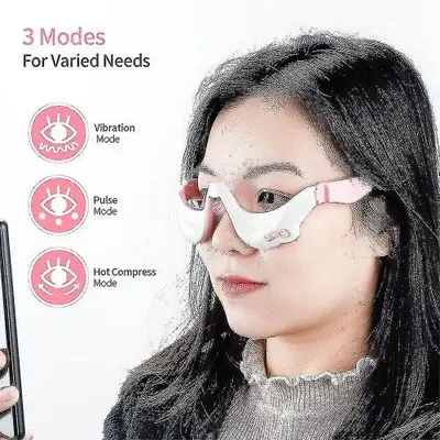 Electric Eye Massager Mask with EMS and Warm Compress photo 6
