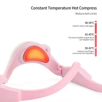 Electric Eye Massager Mask with EMS and Warm Compress photo 9