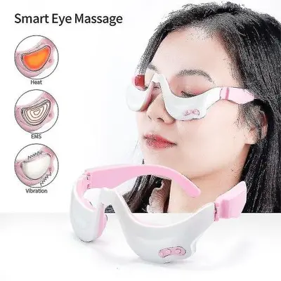 Electric Eye Massager Mask with EMS and Warm Compress photo 5